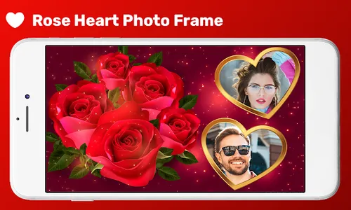 Rose Heart Photo Frames screenshot 5