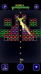 Brick Breaker Glow screenshot 16