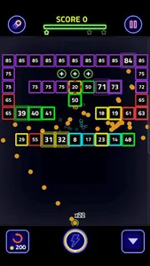 Brick Breaker Glow screenshot 3