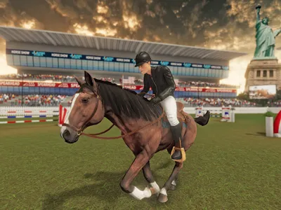 Real Horse World - Showjumping screenshot 6