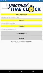 Spectrum TimeClock MobilePunch screenshot 7