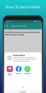 English speech to text convert screenshot 4