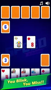 Speed Card Game: Spit Slam screenshot 1