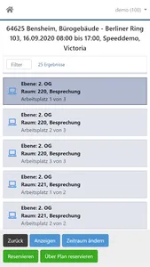 speedikon C - Arbeitsplätze screenshot 4