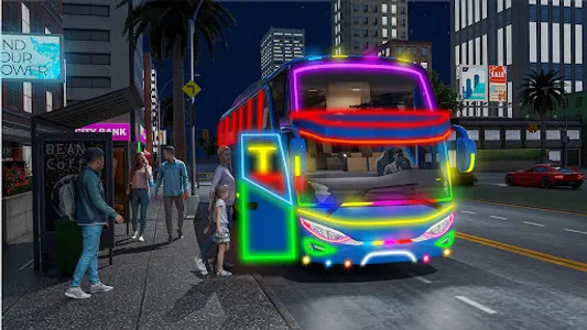 City Coach Bus Parking Games screenshot 9