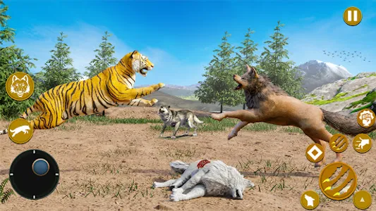 Wolf Game: Animal Family Life screenshot 10