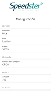 Speedster - Gestión de almacén screenshot 3