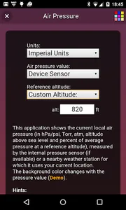 Air Pressure screenshot 2