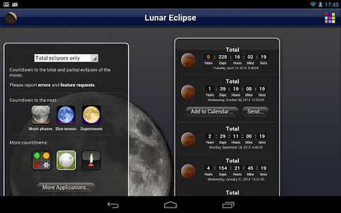 Lunar Eclipse Lite screenshot 7