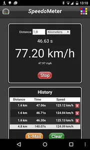 SpeedoMeter Lite screenshot 1