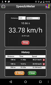 SpeedoMeter Lite screenshot 3