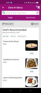 SpeQue Dine-In App screenshot 2