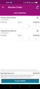 SpeQue Dine-In App screenshot 4
