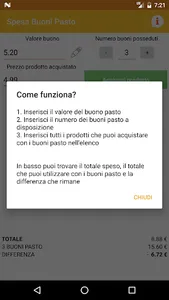 Spesa Buoni Pasto screenshot 1