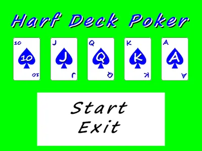 Harf Deck Poker screenshot 0