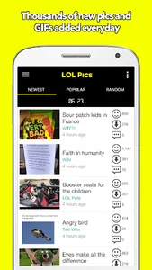 LOL Pics (Funny Pictures) screenshot 0