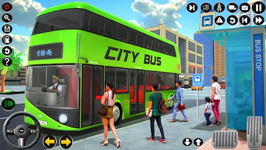 Passenger Coach Bus Driving 3D screenshot 0