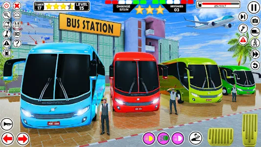 Passenger Coach Bus Driving 3D screenshot 2