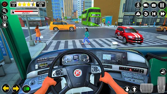 Passenger Coach Bus Driving 3D screenshot 5