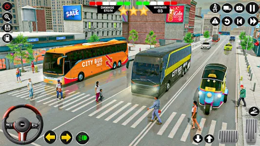 Passenger Coach Bus Driving 3D screenshot 6