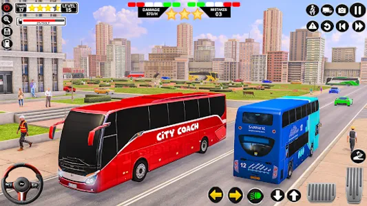 Passenger Coach Bus Driving 3D screenshot 8