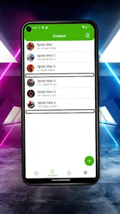Spider Hero Man  Fake Call screenshot 0
