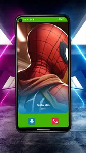 Spider Hero Man  Fake Call screenshot 3