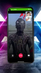 Spider Hero Man  Fake Call screenshot 9