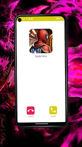 Spider Hero Man Fake Call screenshot 12
