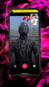 Spider Hero Man Fake Call screenshot 9