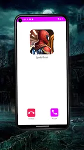 Spider Hero Man Fake Call screenshot 2