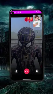 Spider Hero Man Fake Call screenshot 4