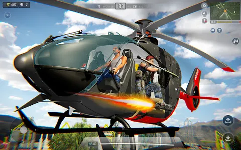 Gunship Combat Helicopter Game screenshot 1