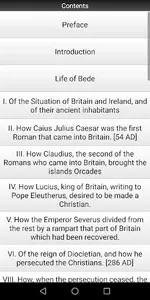 Bede's History of England vol1 screenshot 1