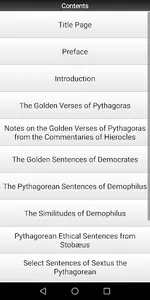 Golden Verses of Pythagoras screenshot 1