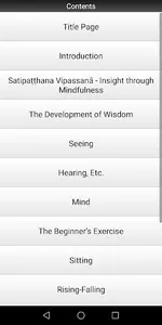 Insight through Mindfulness screenshot 1