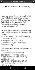 James Joyce Complete Poems screenshot 2