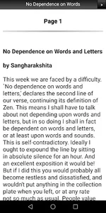 No Dependence on Words screenshot 1
