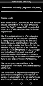 Parmenides - On Reality screenshot 2