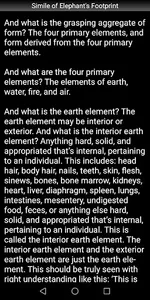 Simile of Elephant's Footprint screenshot 2
