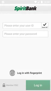 SpiritBank Business Mobile screenshot 1