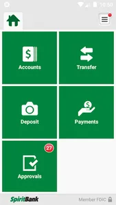 SpiritBank Business Mobile screenshot 2