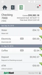 SpiritBank Business Mobile screenshot 4