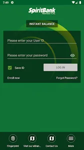 SpiritBank Mobile Banking screenshot 1