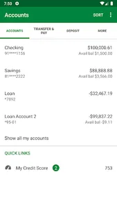 SpiritBank Mobile Banking screenshot 2