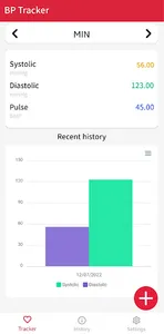 Blood Pressure Tracker screenshot 2