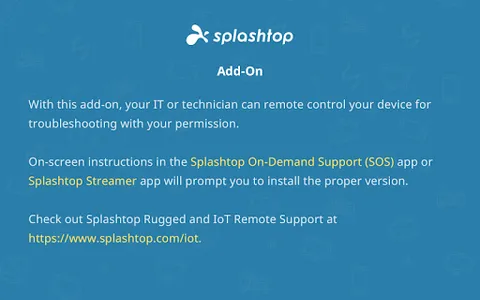 Splashtop Add-on: Honeywell screenshot 0