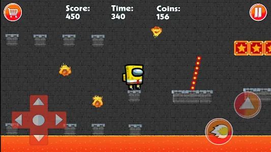 Sponge Adventure Imposter Game screenshot 1