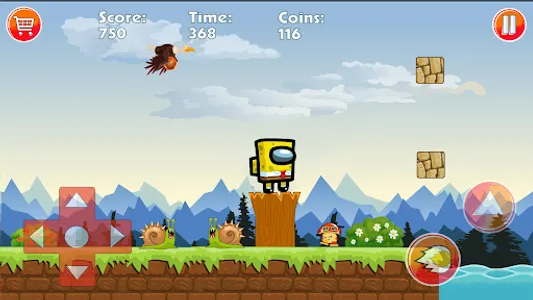 Sponge Adventure Imposter Game screenshot 2