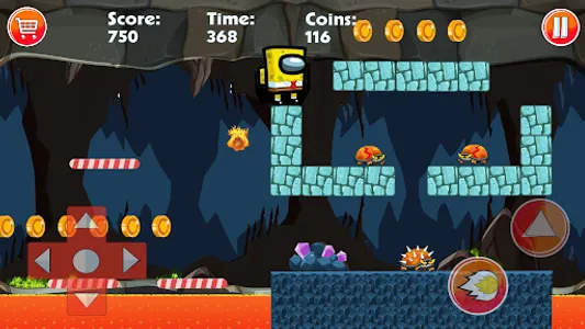 Sponge Adventure Imposter Game screenshot 3